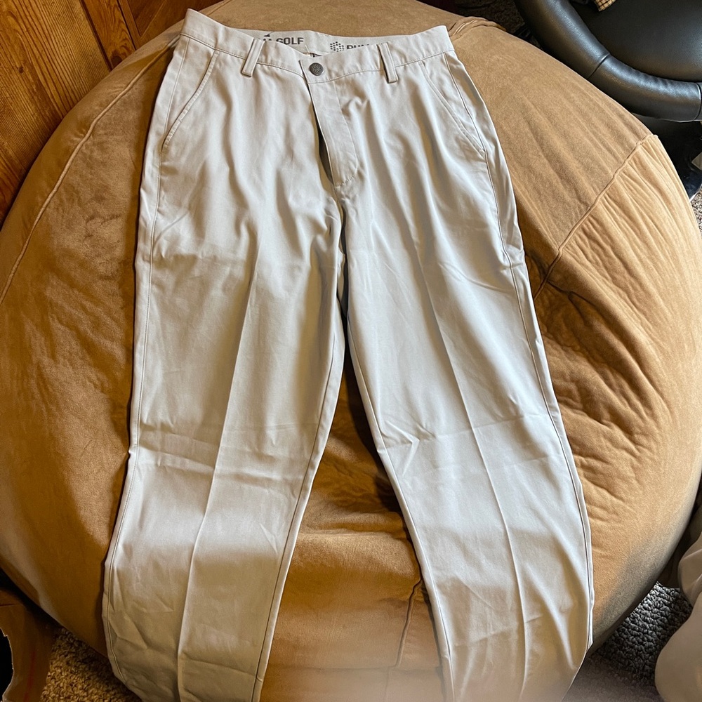 Men's Gray Golf Pants